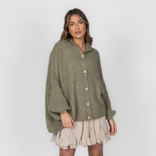 Cardigan surdimensionné "CozyGlam"