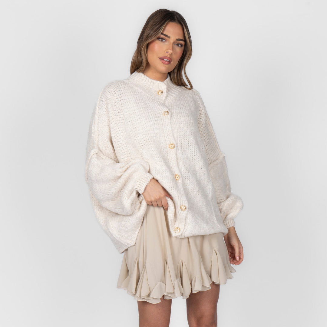 Cardigan surdimensionné "CozyGlam"