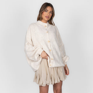 Cardigan surdimensionné "CozyGlam"