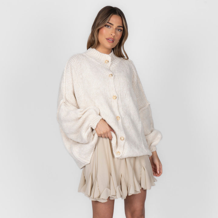Cardigan surdimensionné "CozyGlam"