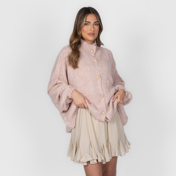 Cardigan surdimensionné "CozyGlam"