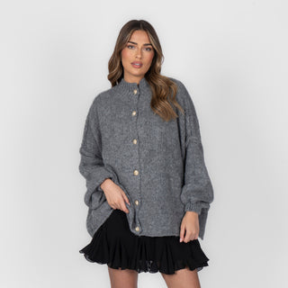 Cardigan surdimensionné "CozyGlam"