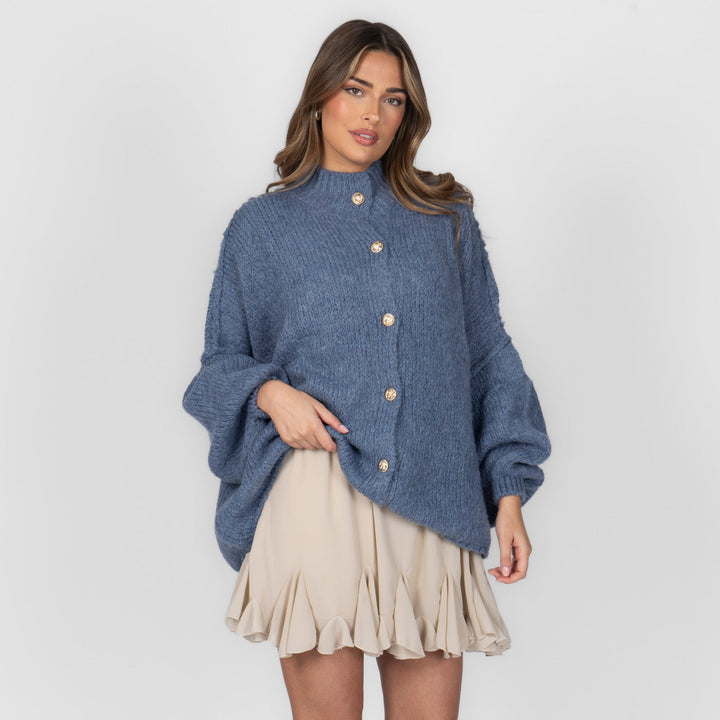 Cardigan surdimensionné "CozyGlam"