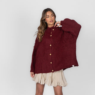 Cardigan surdimensionné "CozyGlam"