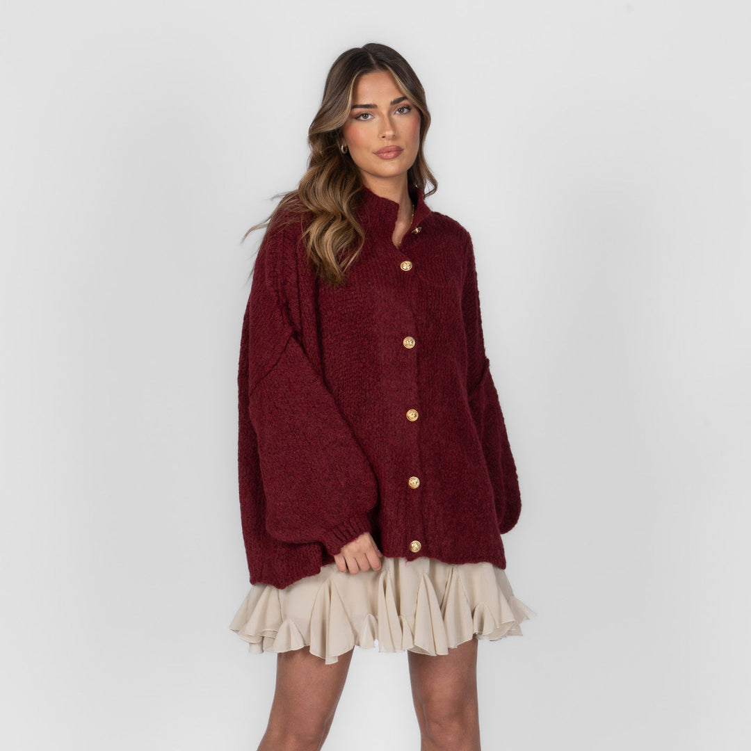 Cardigan surdimensionné "CozyGlam"