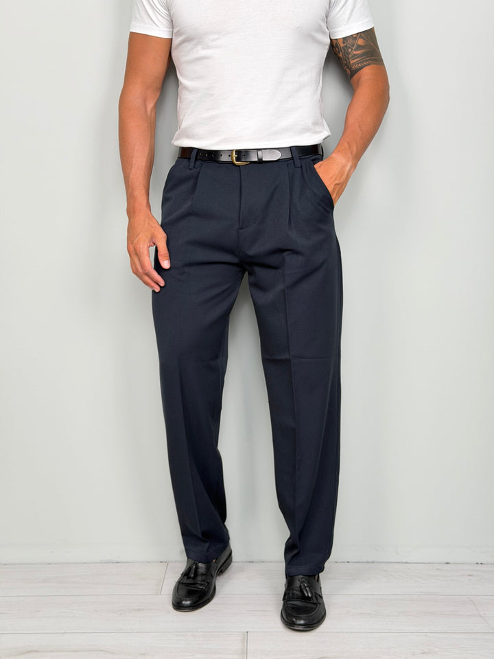 PANTALONS LARGE - POCHETTE ARRIÈRE