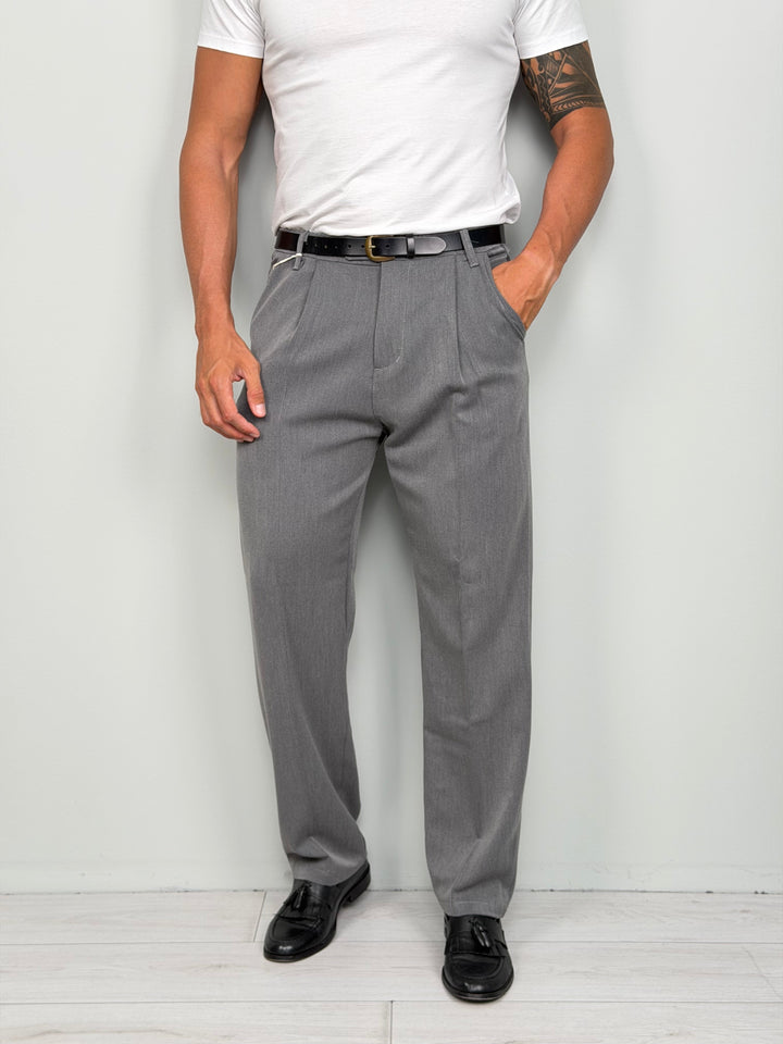 PANTALONS LARGE - POCHETTE ARRIÈRE