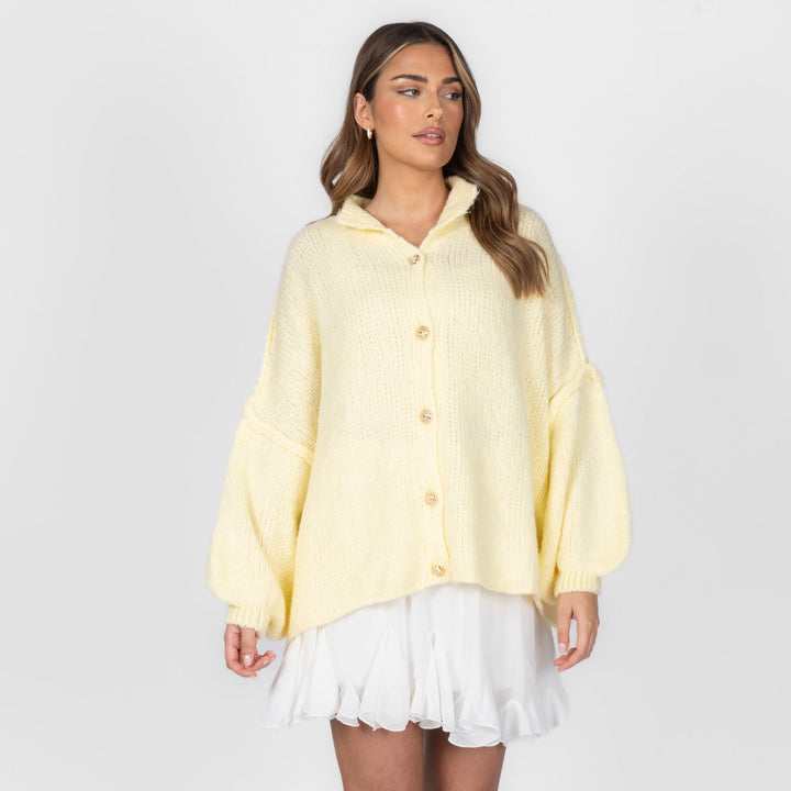 Cardigan surdimensionné "CozyGlam"