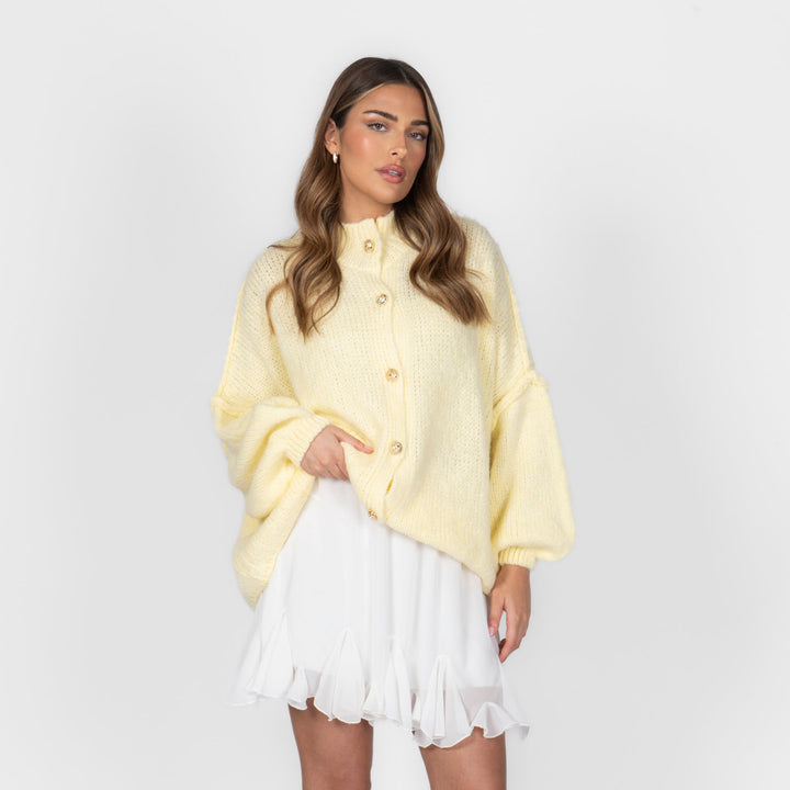 Cardigan surdimensionné "CozyGlam"