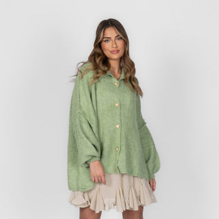 Cardigan surdimensionné "CozyGlam"
