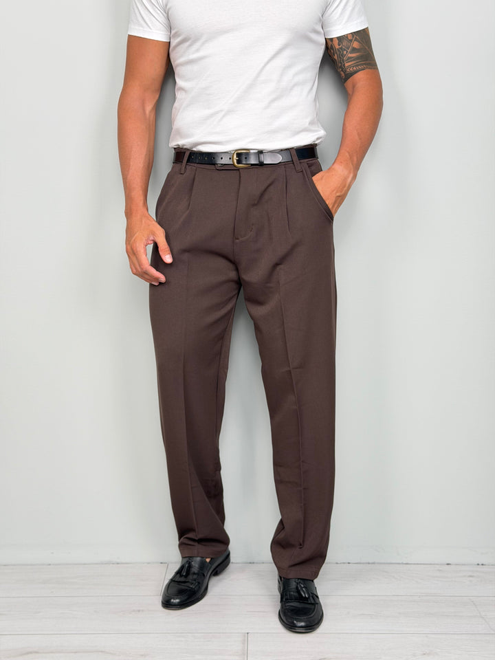 PANTALONS LARGE - POCHETTE ARRIÈRE