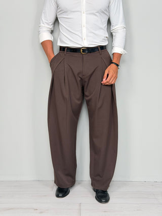 PANTALONS CLUB À JAMBES AMPLIES - POCHETTE ARRIÈRE