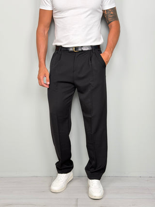 PANTALONS LARGE - POCHETTE ARRIÈRE