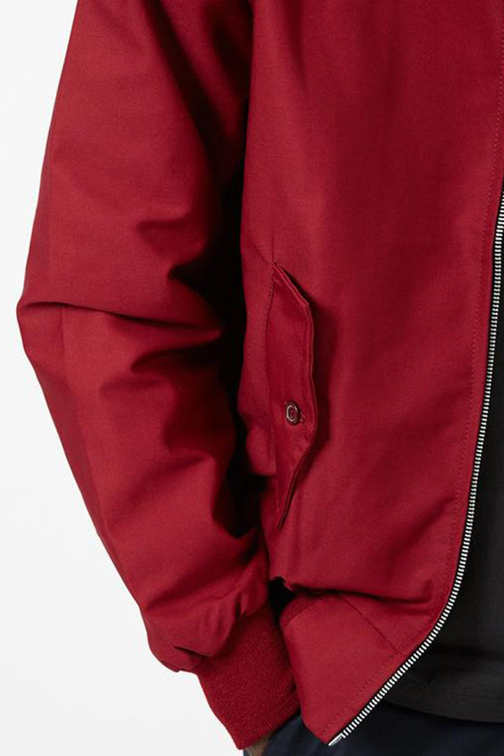Veste Harrington Classique pour Hommes à Doublure Tartan