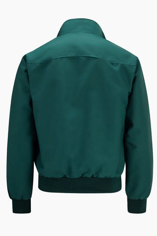 Veste Harrington Classique pour Hommes à Doublure Tartan