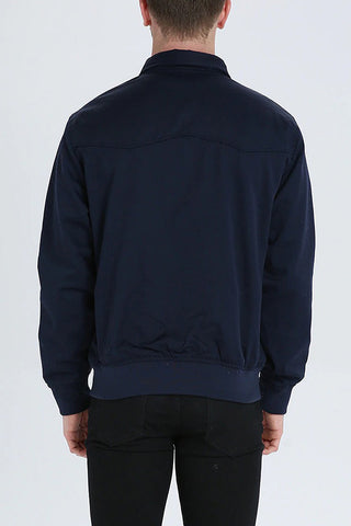 Veste Harrington Classique pour Hommes à Doublure Tartan