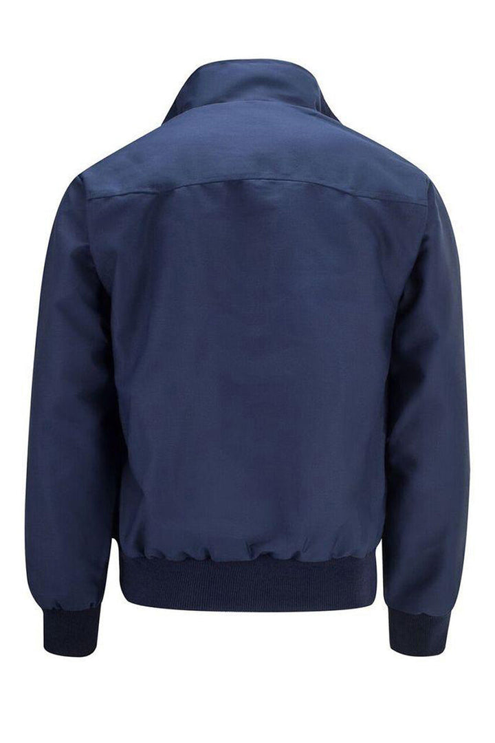 Veste Harrington Classique pour Hommes à Doublure Tartan
