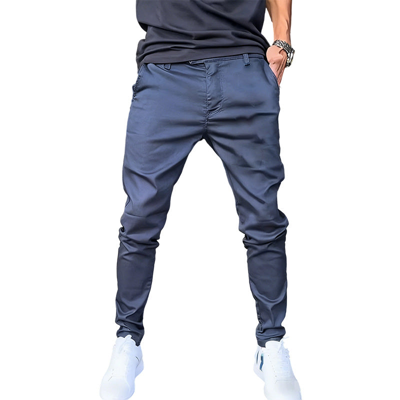 Pantalons décontractés ajustés pour hommes