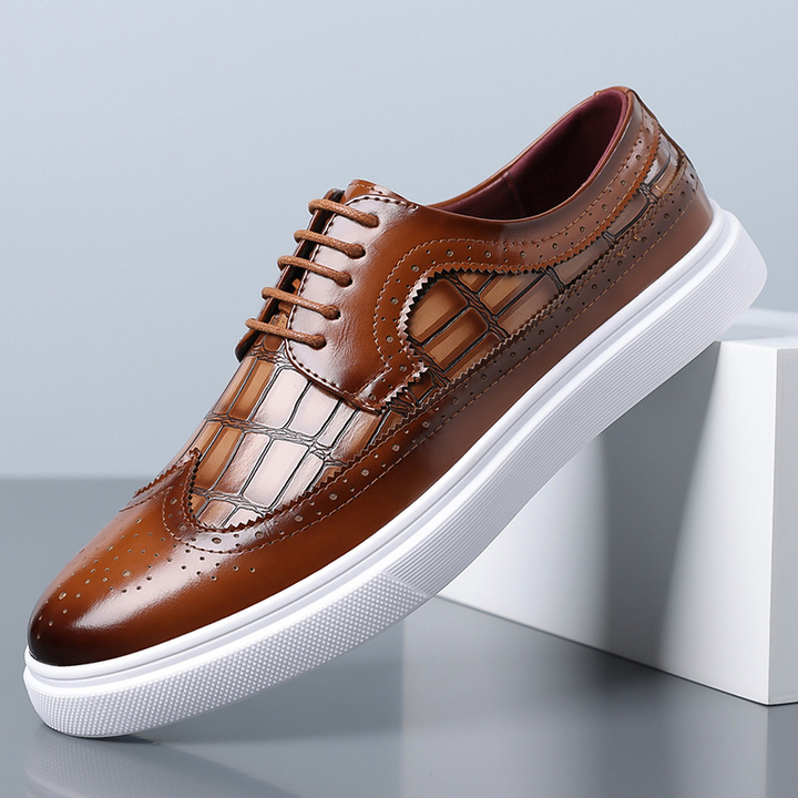 Baskets italiennes Brogue