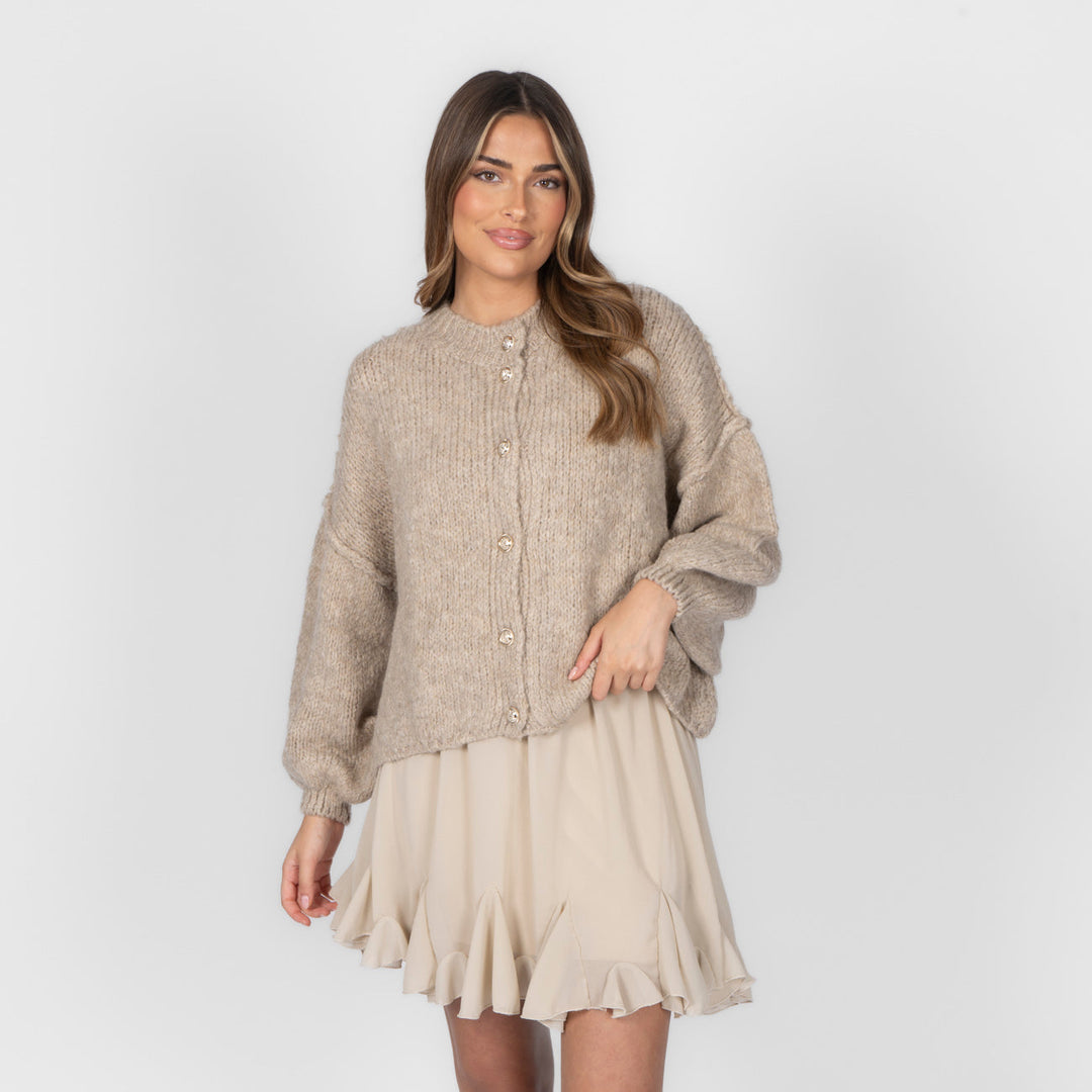 Cardigan Oversize Court "CozyGlam"