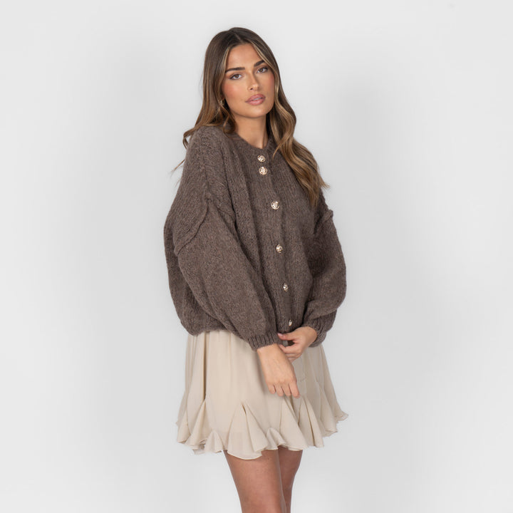 Cardigan Oversize Court "CozyGlam"