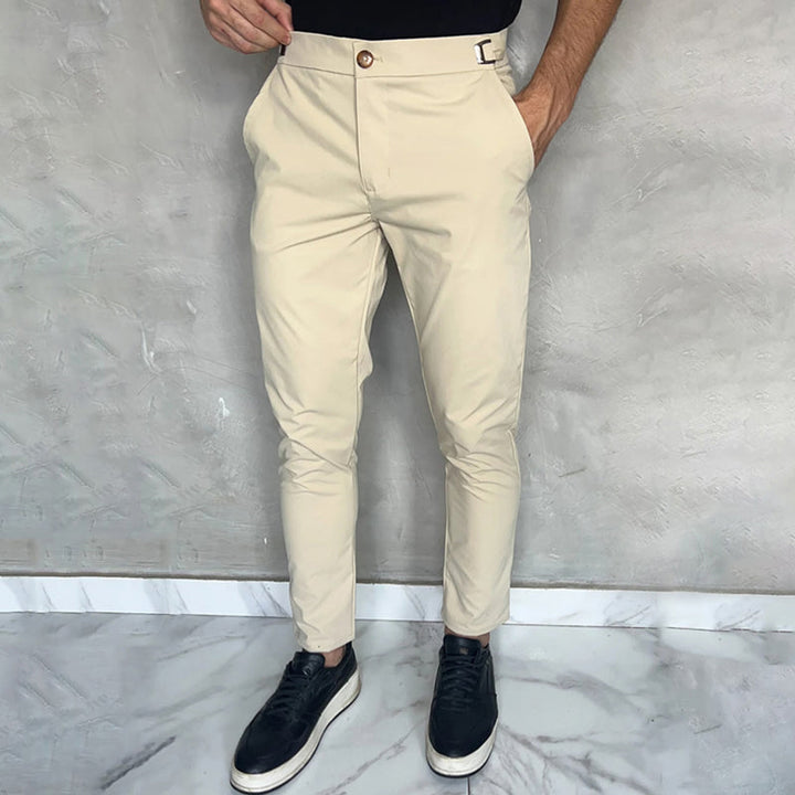 Pantalon extensible slim fit pour hommes
