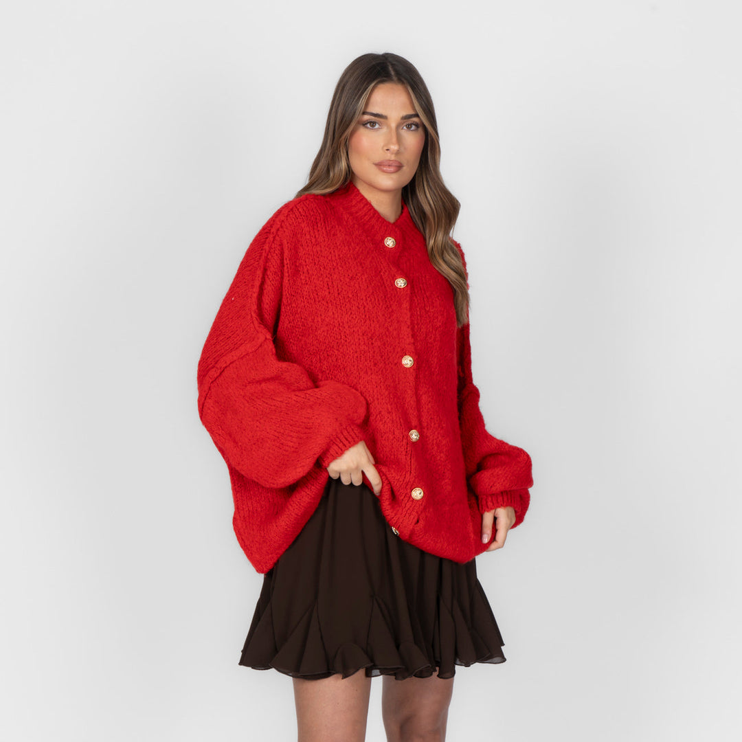 Cardigan surdimensionné "CozyGlam"