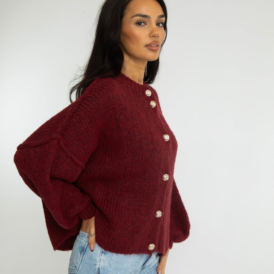 Cardigan Oversize Court "CozyGlam"
