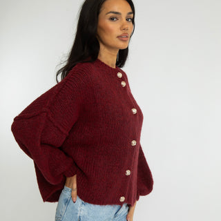Cardigan Oversize Court "CozyGlam"