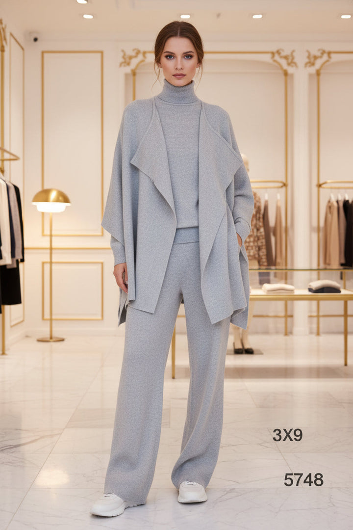 ENSEMBLE 3 PIÈCES EN MAILLE