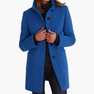 Manteau pour femmes - Coupe élégante et boutons classiques