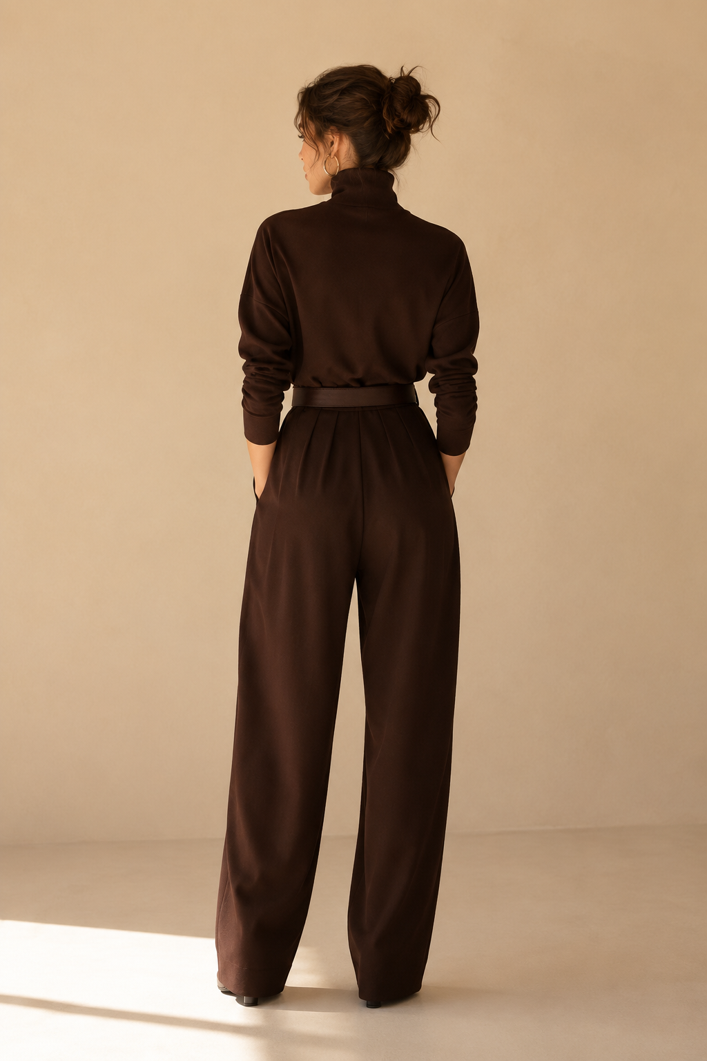 ENSEMBLE PULL ET PANTALON PALAZZO