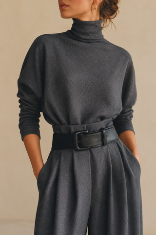 ENSEMBLE PULL ET PANTALON PALAZZO