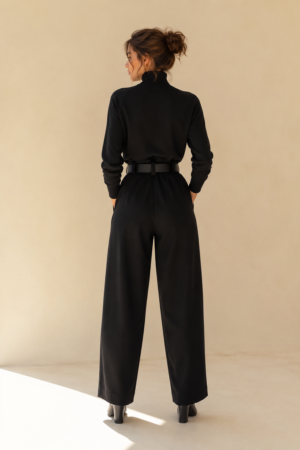 ENSEMBLE PULL ET PANTALON PALAZZO