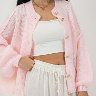 Cardigan Oversize Court "CozyGlam"