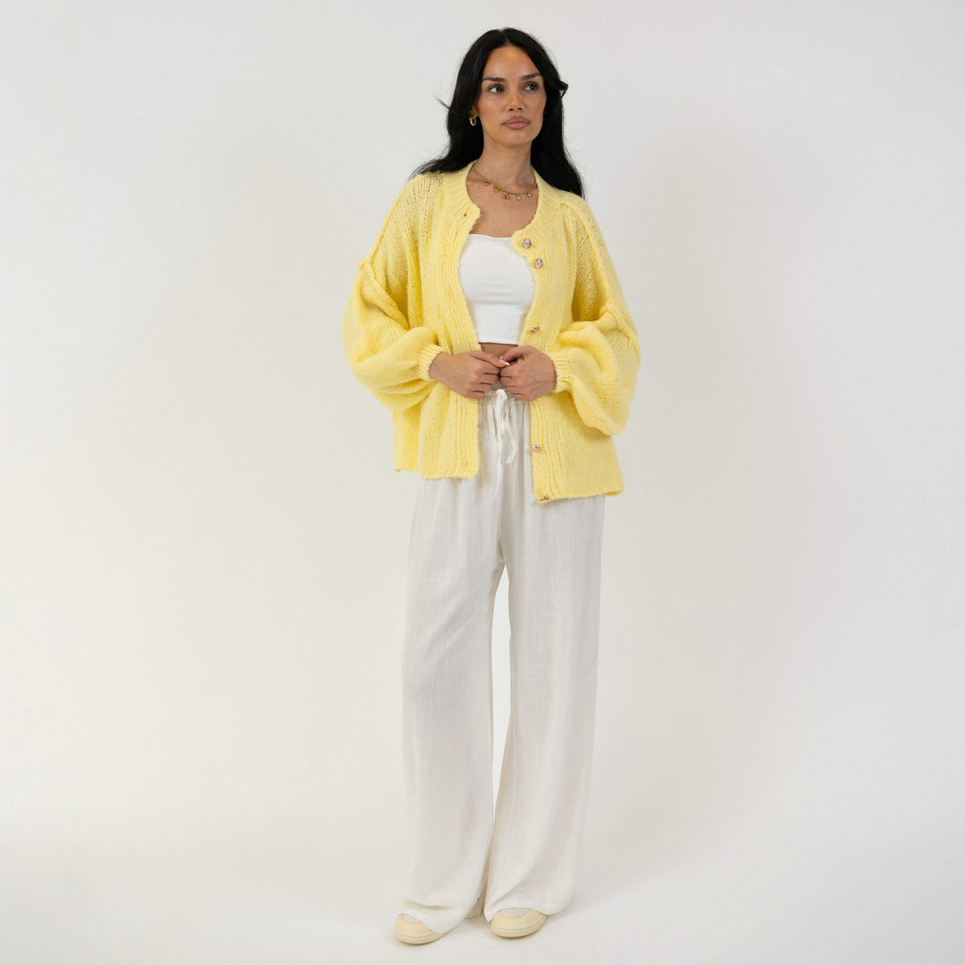 Cardigan Oversize Court "CozyGlam"