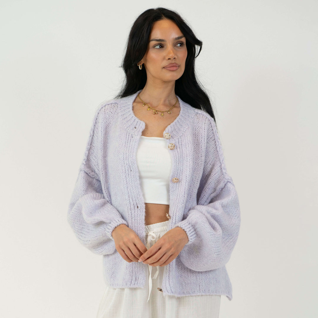 Cardigan Oversize Court "CozyGlam"