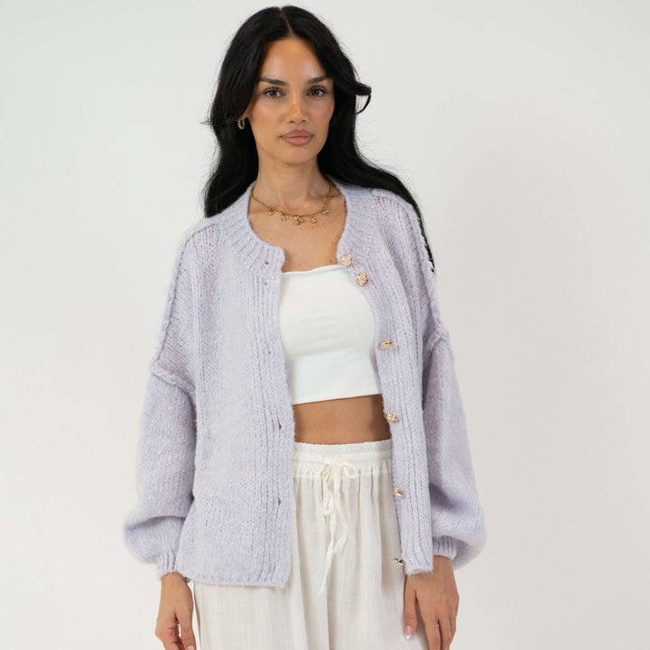 Cardigan Oversize Court "CozyGlam"