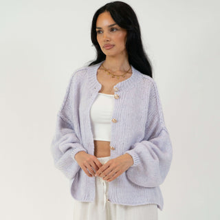 Cardigan Oversize Court "CozyGlam"