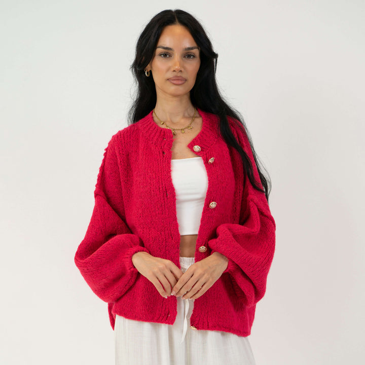 Cardigan Oversize Court "CozyGlam"