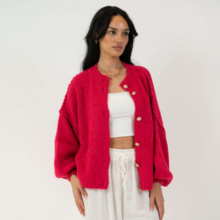 Cardigan Oversize Court "CozyGlam"
