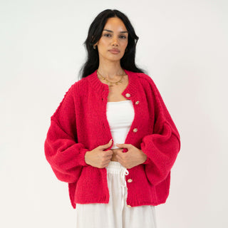 Cardigan Oversize Court "CozyGlam"