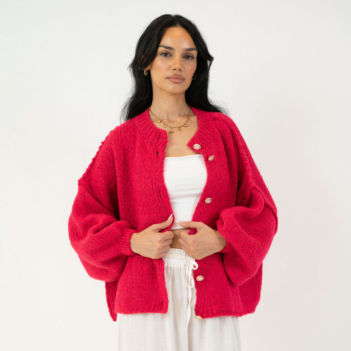 Cardigan Oversize Court "CozyGlam"