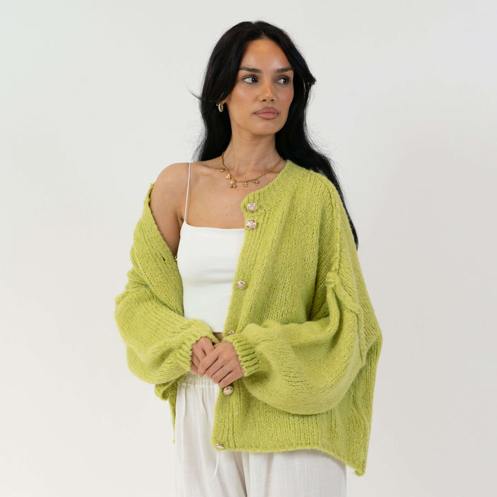 Cardigan Oversize Court "CozyGlam"
