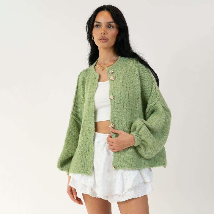 Cardigan Oversize Court "CozyGlam"