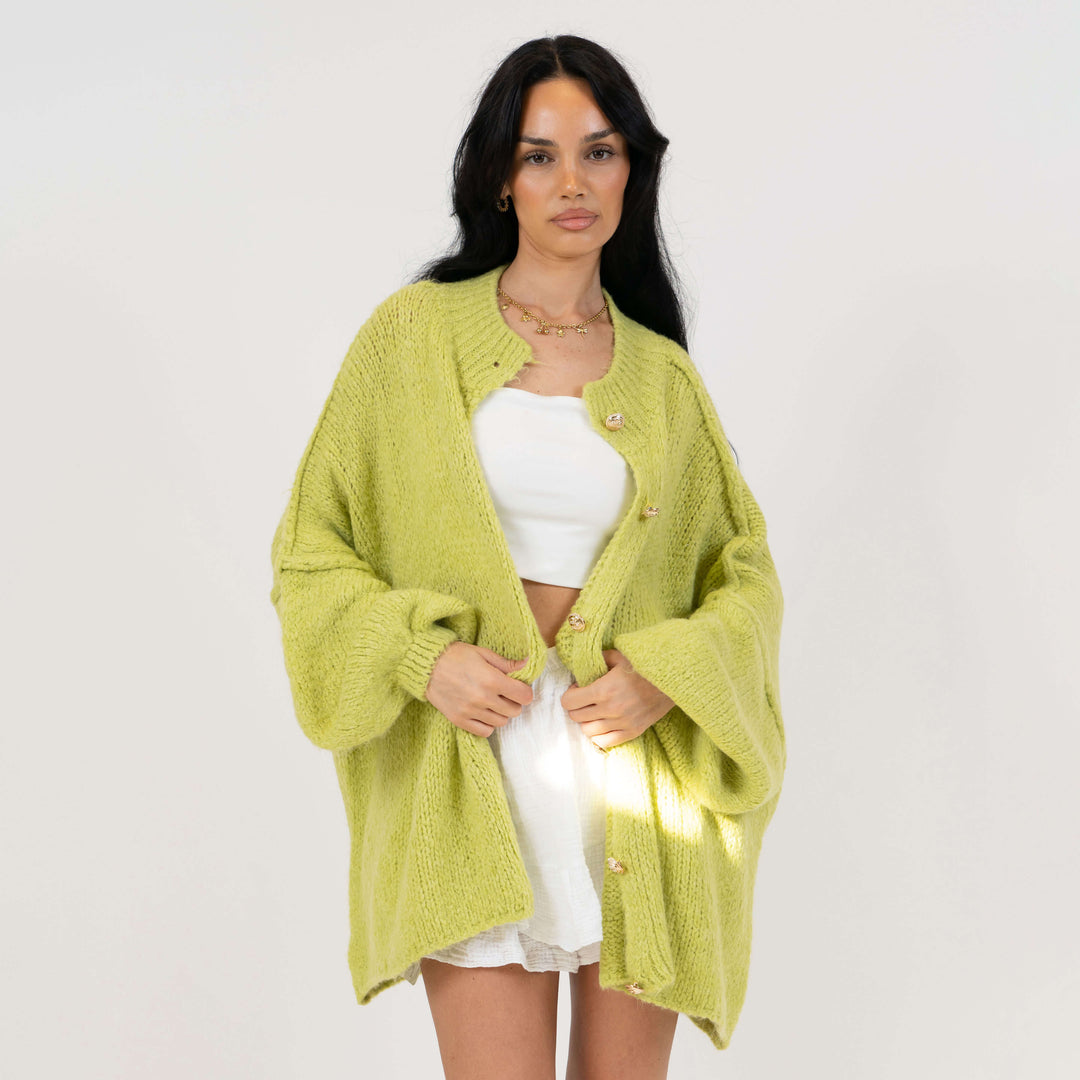Cardigan surdimensionné "CozyGlam"