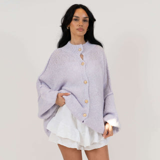 Cardigan surdimensionné "CozyGlam"