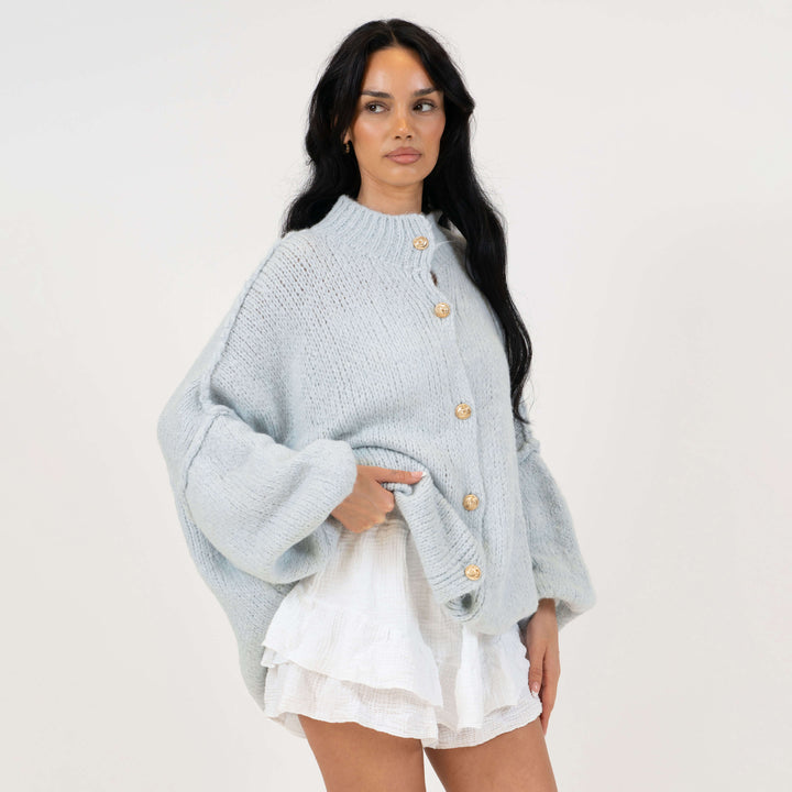 Cardigan surdimensionné "CozyGlam"