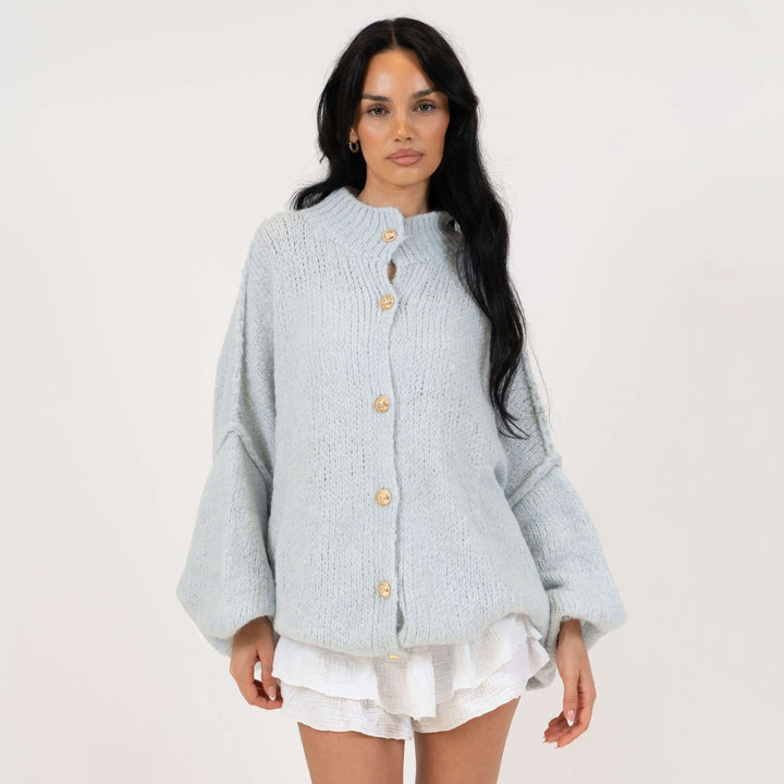 Cardigan surdimensionné "CozyGlam"