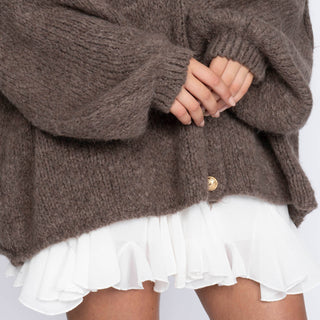 Cardigan surdimensionné "CozyGlam"